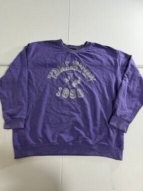 Tarleton State 1899 Sweatshirt Men’s 2XL Purple Anvil Crewneck Texas